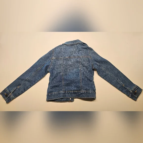 Old Navy Girls Denim Jacket Size 8 - Picture 5 of 5